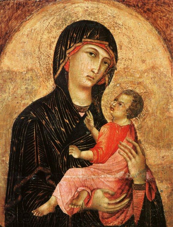 Duccio di Buoninsegna Madonna and Child Norge oil painting art
